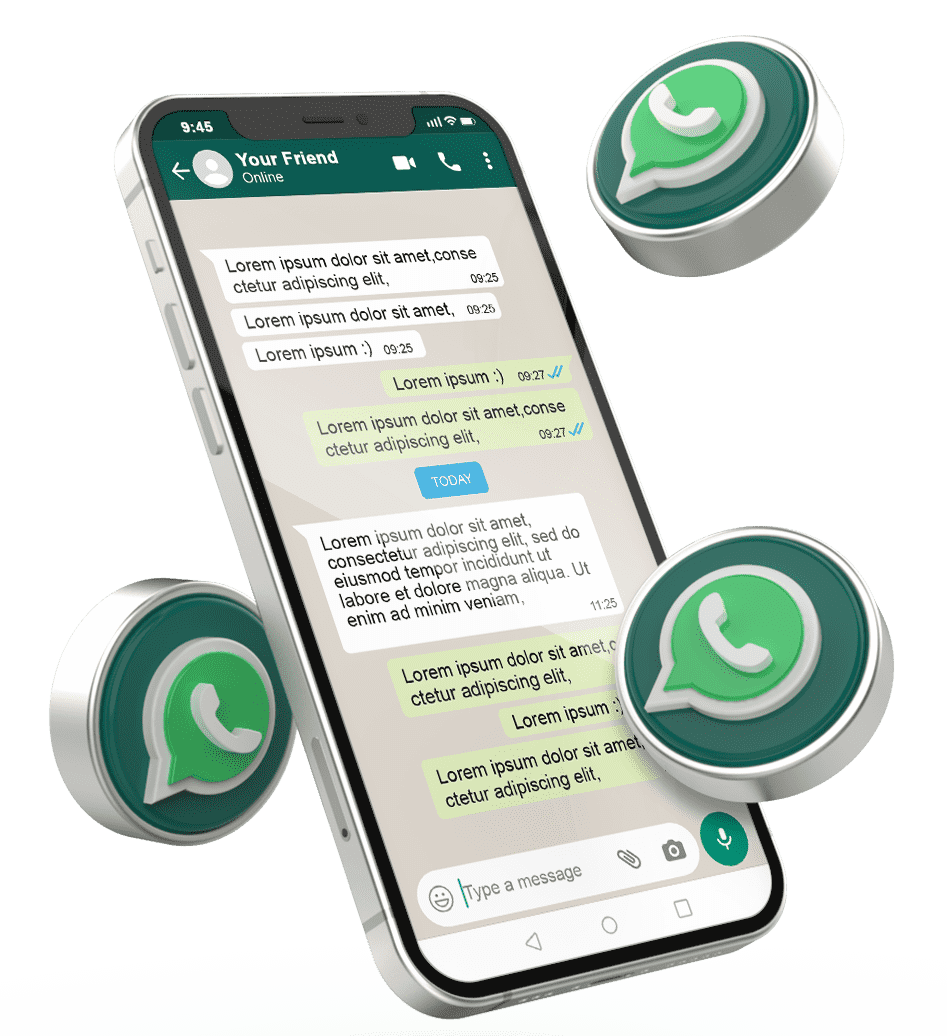 Contact sur WhatsApp